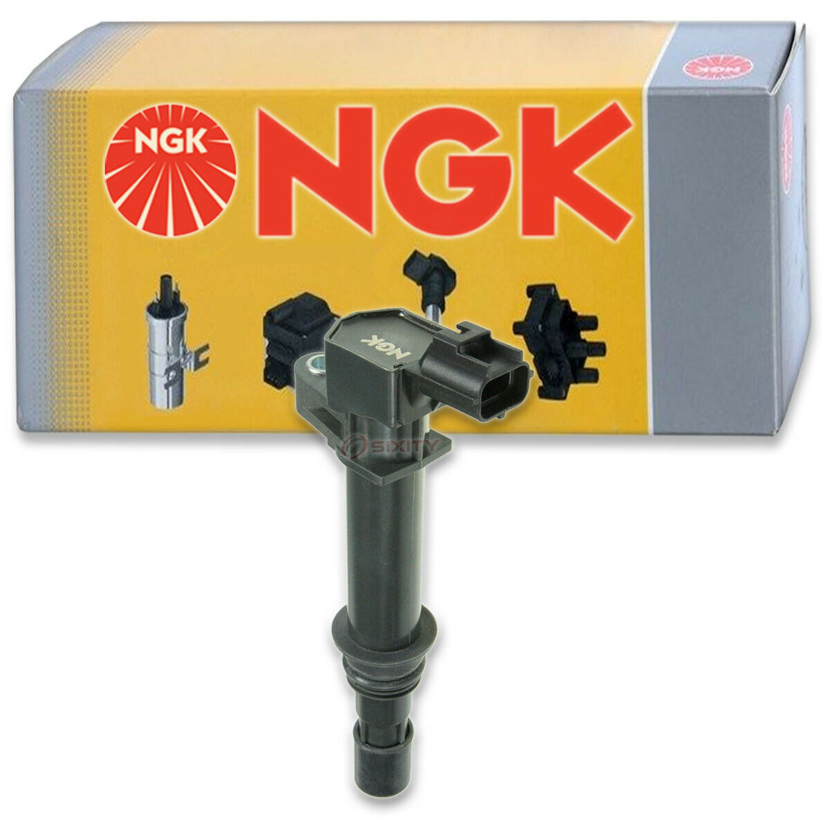NGK 3.7L & 4.7L Ignition Coil Pack 00-08 Dodge, Jeep, Chrysler - Click Image to Close